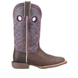 Women's Lady Rebel Pro Western Boots Dark Earth and Amethyst