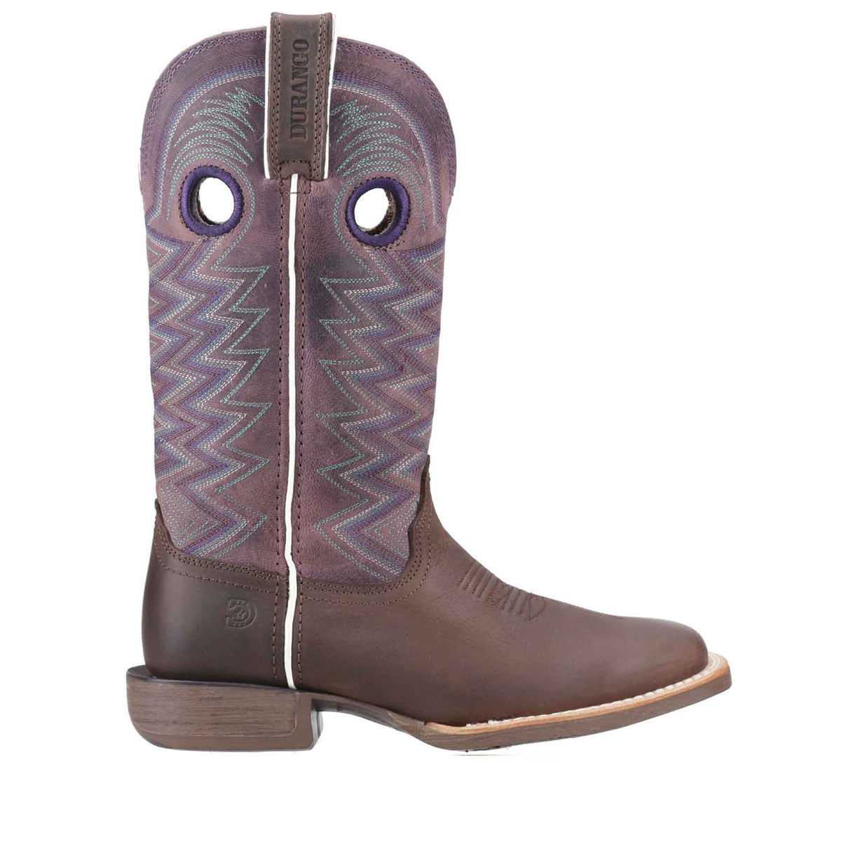 Women's Lady Rebel Pro Western Boots Dark Earth and Amethyst