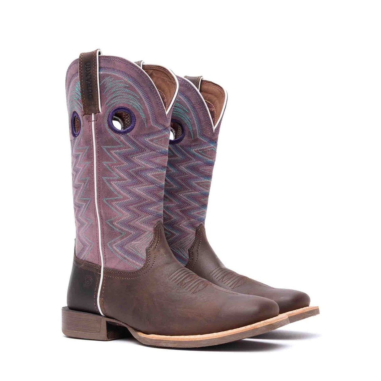 Women's Lady Rebel Pro Western Boots Dark Earth and Amethyst
