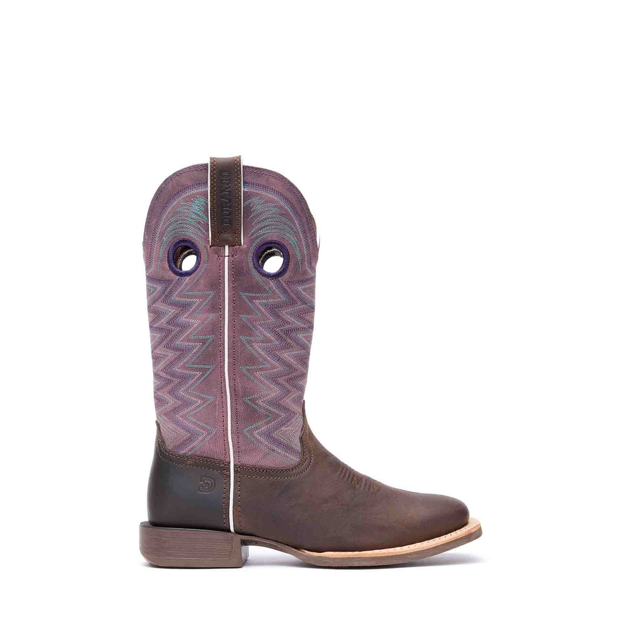 Women's Lady Rebel Pro Western Boots Dark Earth and Amethyst