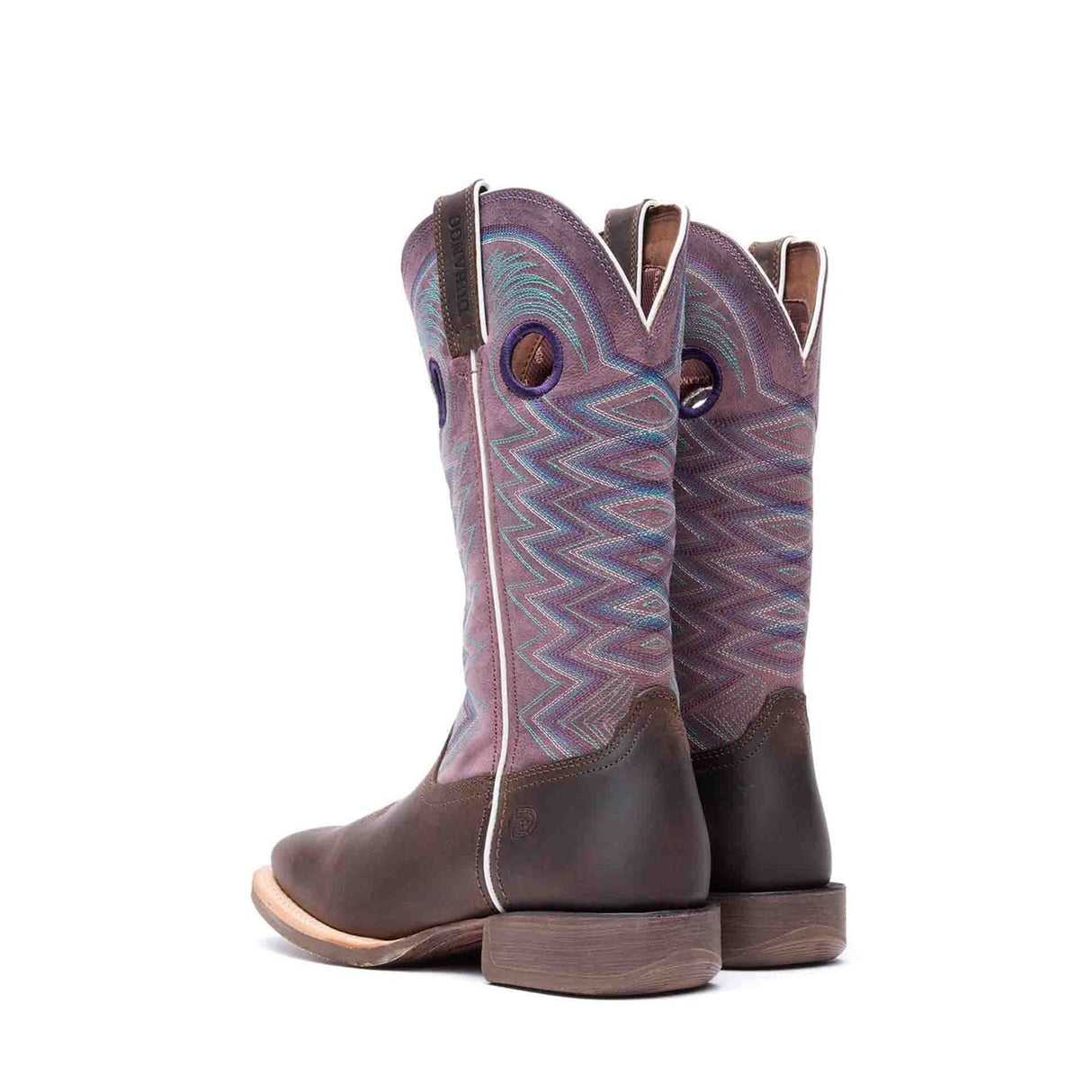 Women's Lady Rebel Pro Western Boots Dark Earth and Amethyst