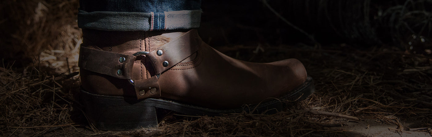 Close up image of a Durango Harness boot