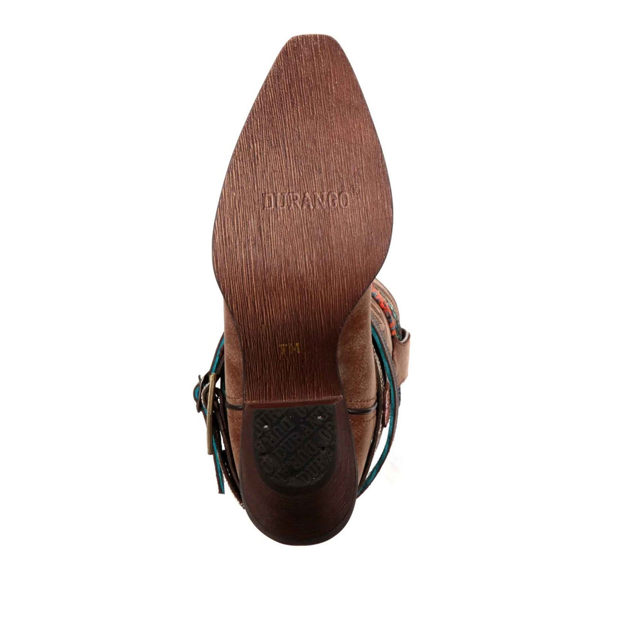 Women's Crush Accessorised Western Boots Brown
