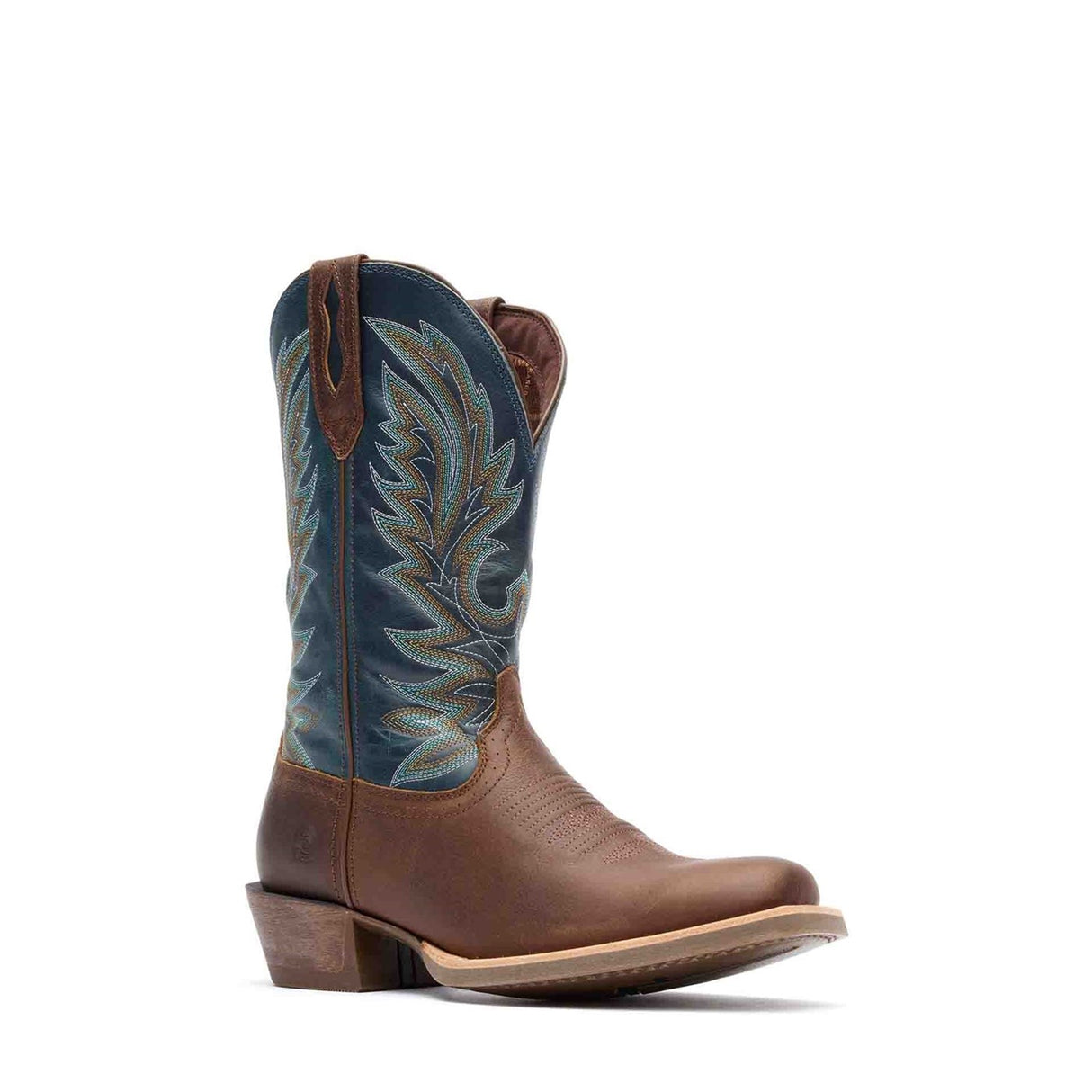 Men's Rebel Pro Western Boots Brown and Blue