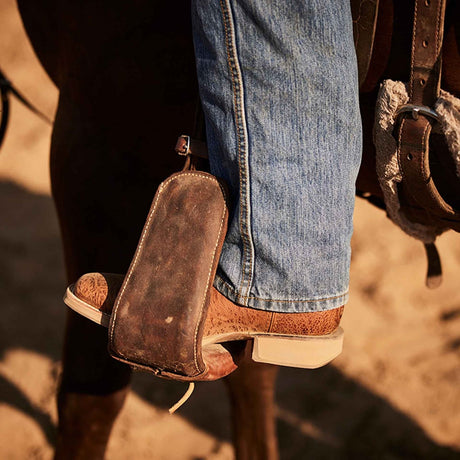 Men's Rebel Pro Lite Western Boots Tan Brown