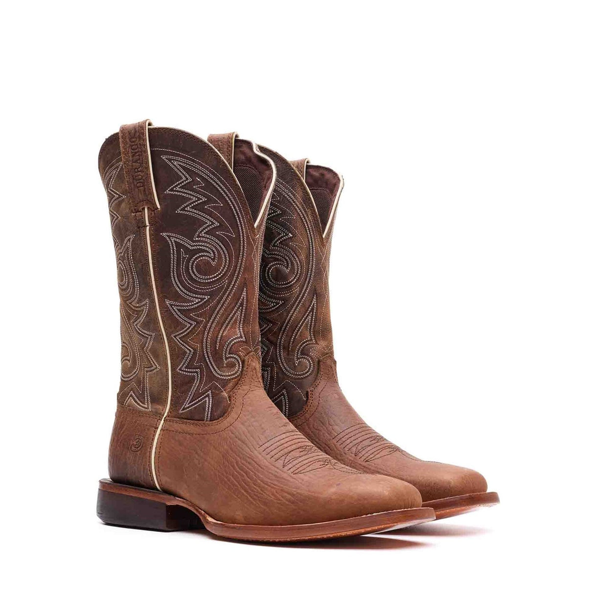 Men's Arena Pro Western Boots Worn Saddle