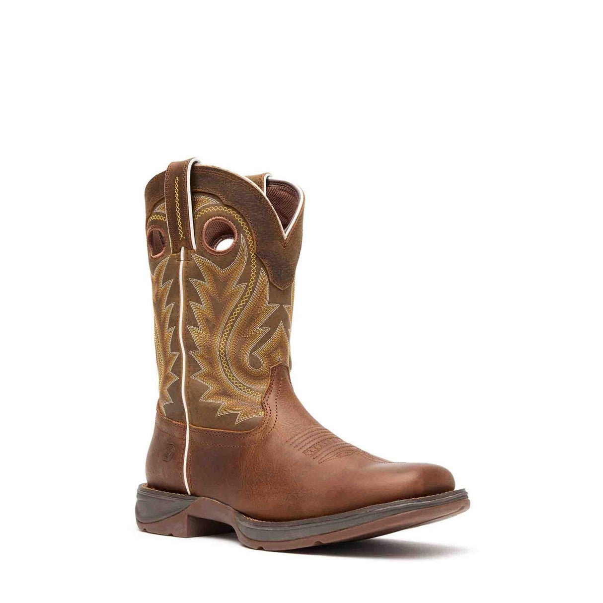 Men's Rebel Western Boots Saddle Brown