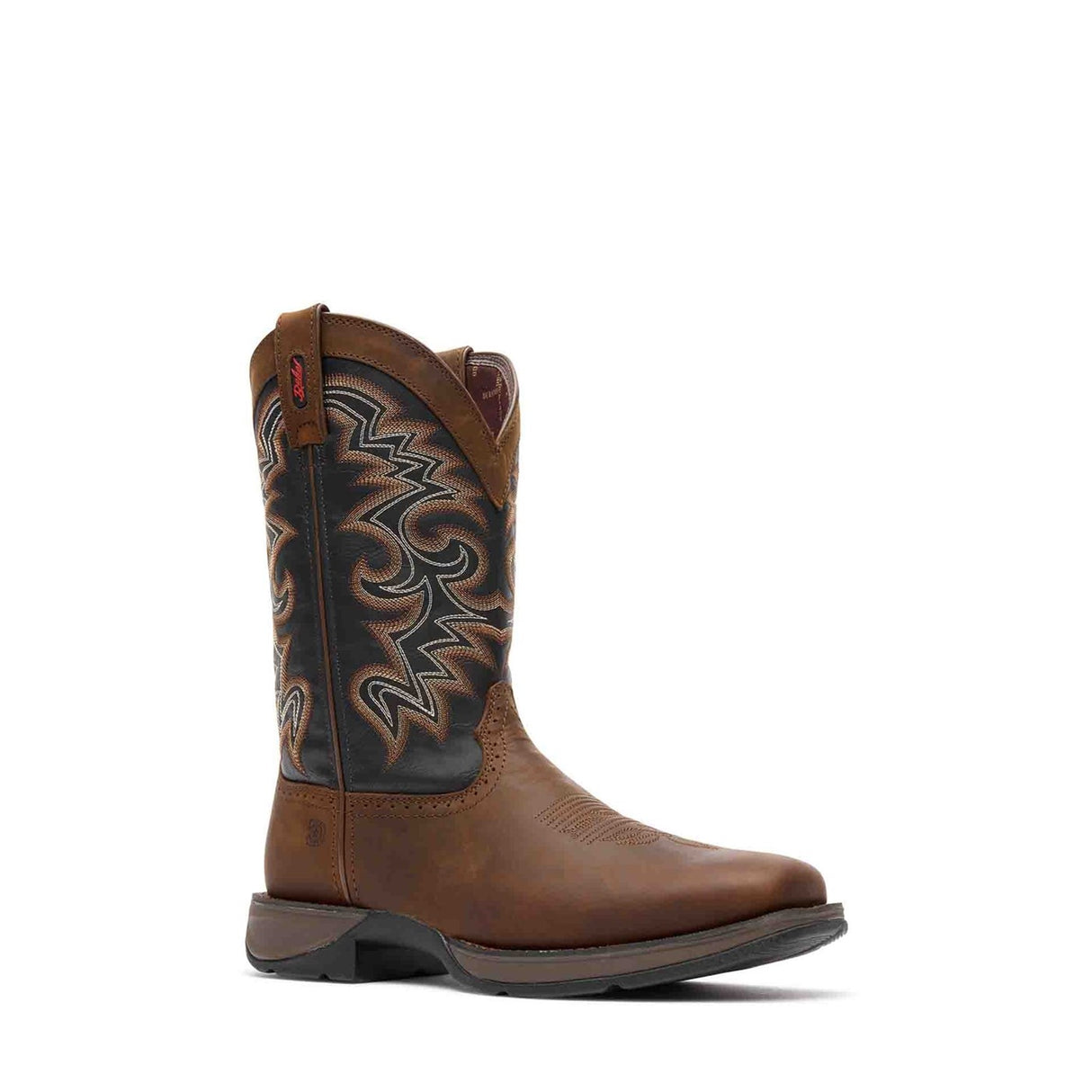 Men's Rebel Western Boots Chocolate and Midnight