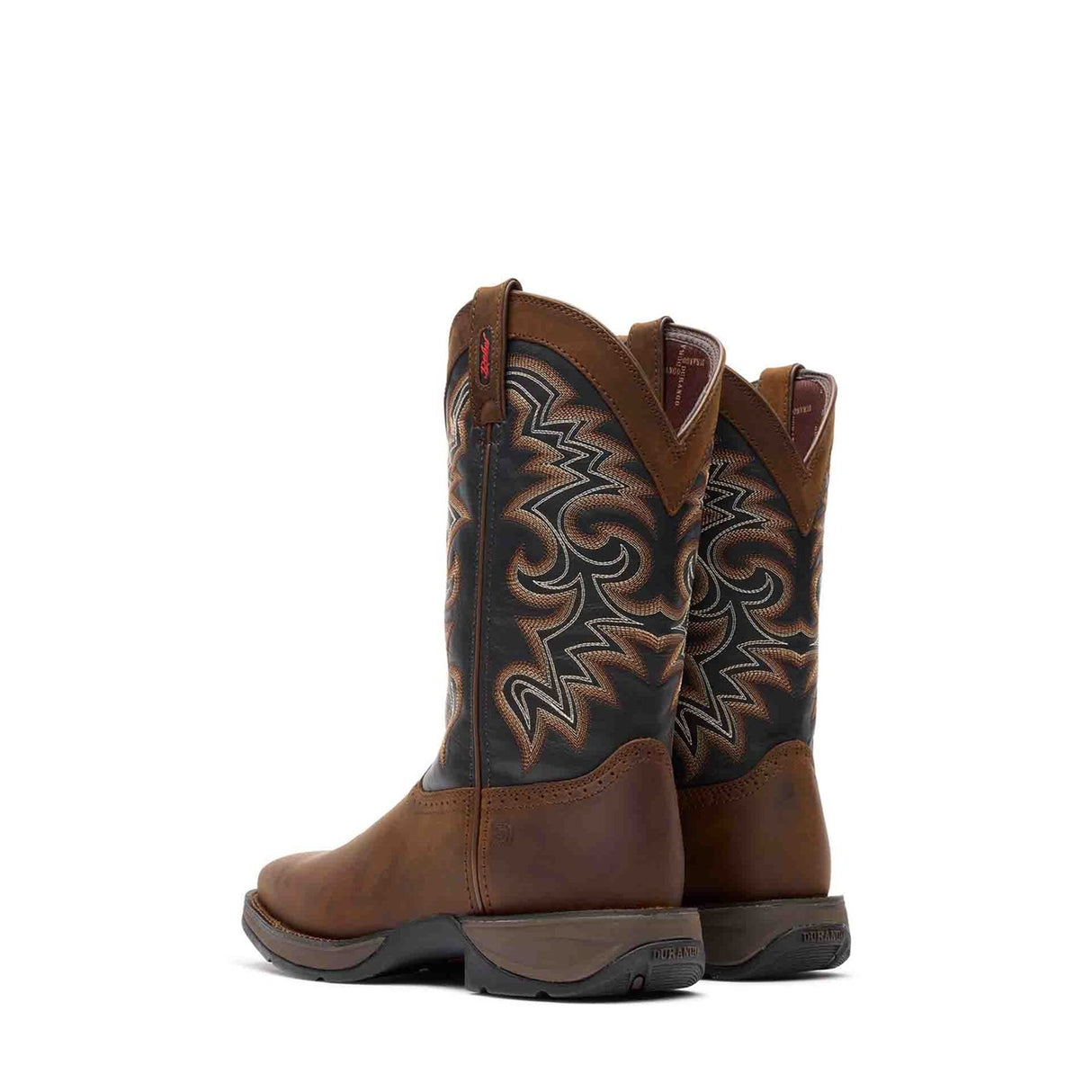 Men's Rebel Western Boots Chocolate and Midnight