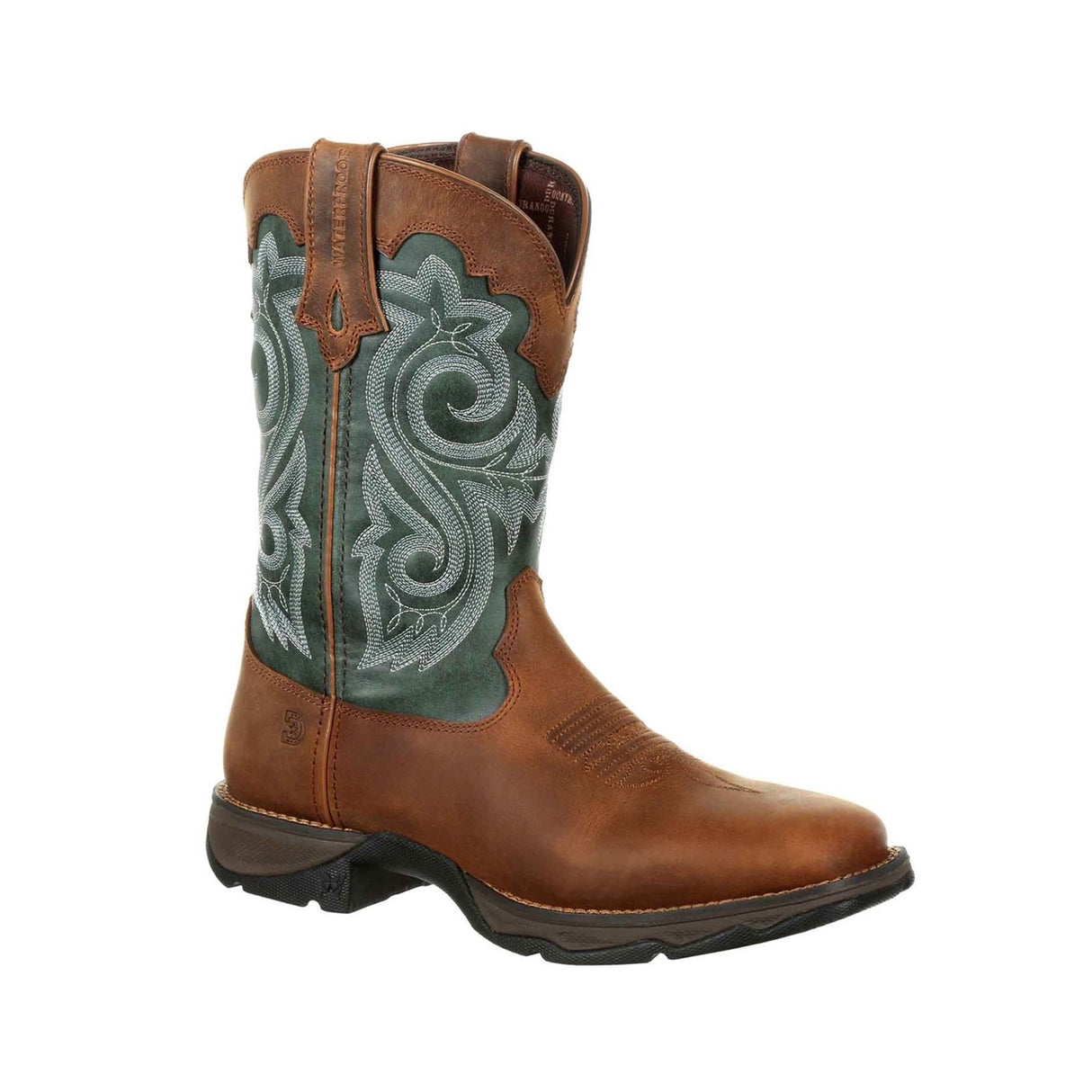 Women's Lady Rebel Waterproof Western Boots Brown Evergreen