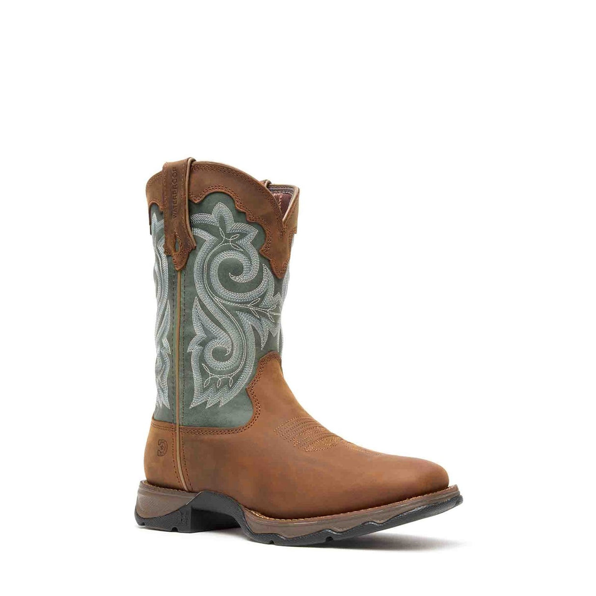 Women's Lady Rebel Waterproof Western Boots Brown Evergreen