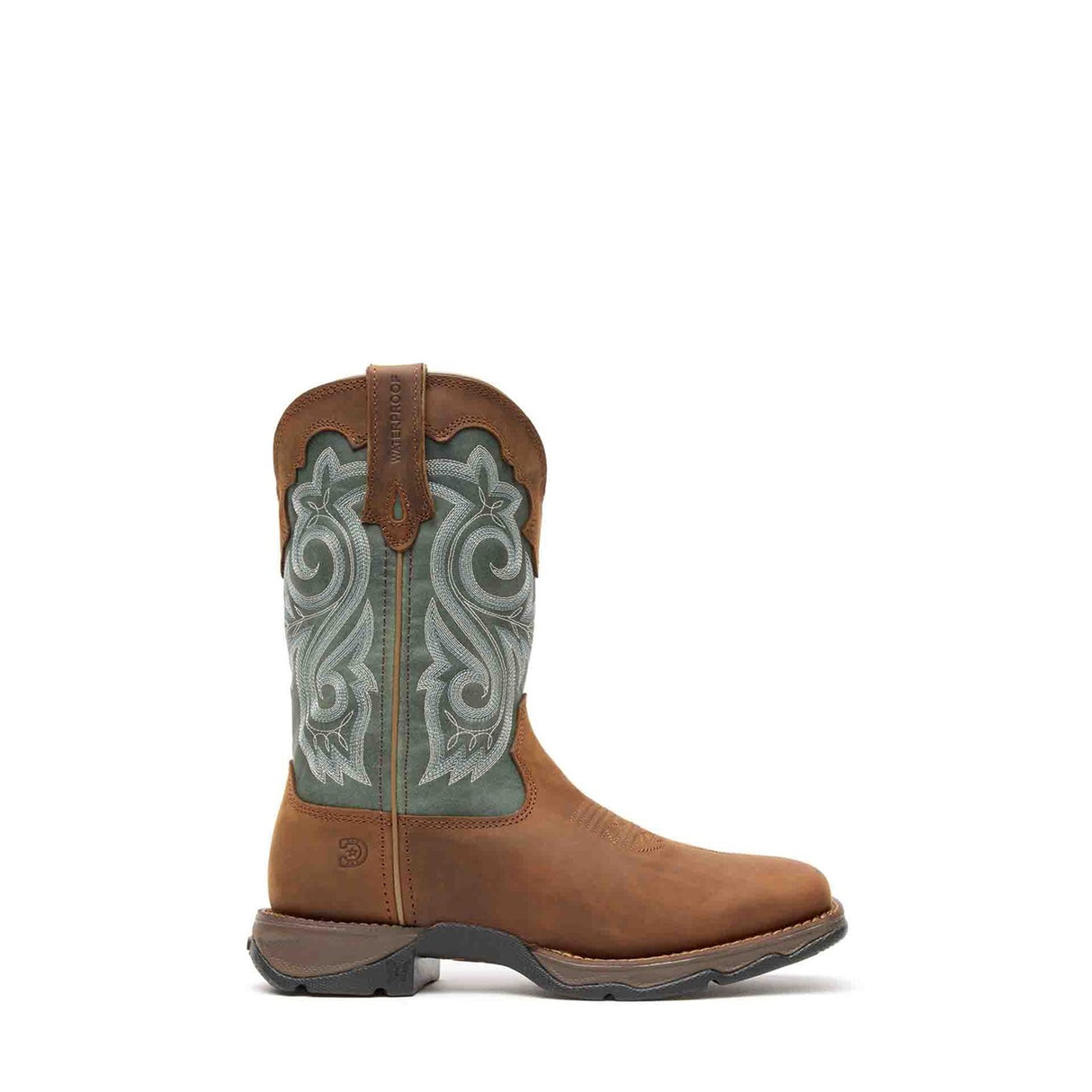 Women's Lady Rebel Waterproof Western Boots Brown Evergreen