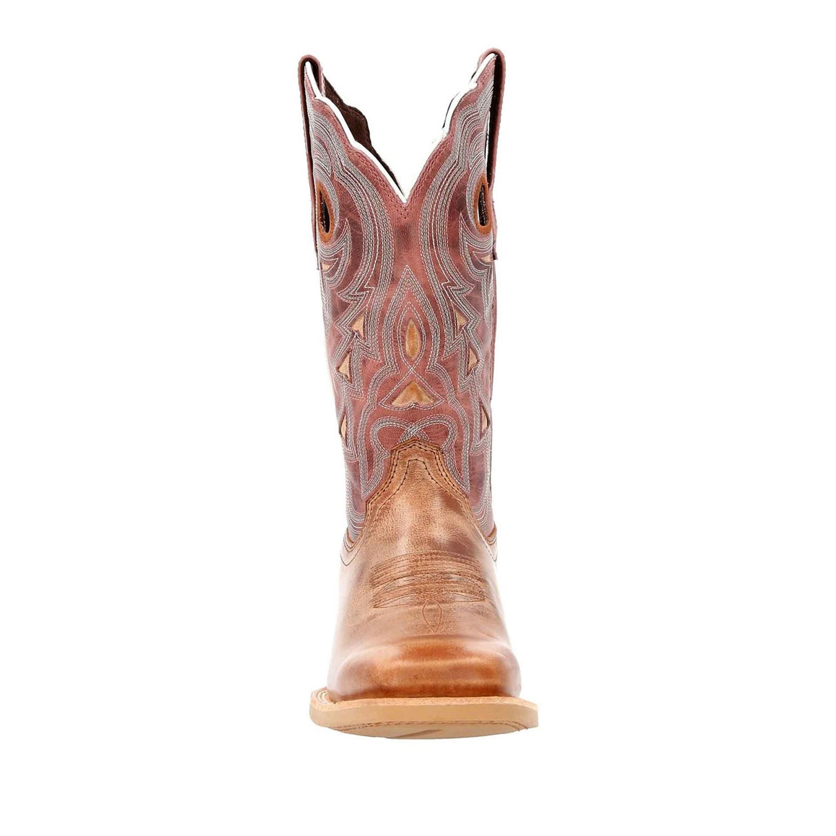 Women's Lady Rebel Pro Western Boots Dusty Brown Sky Blue