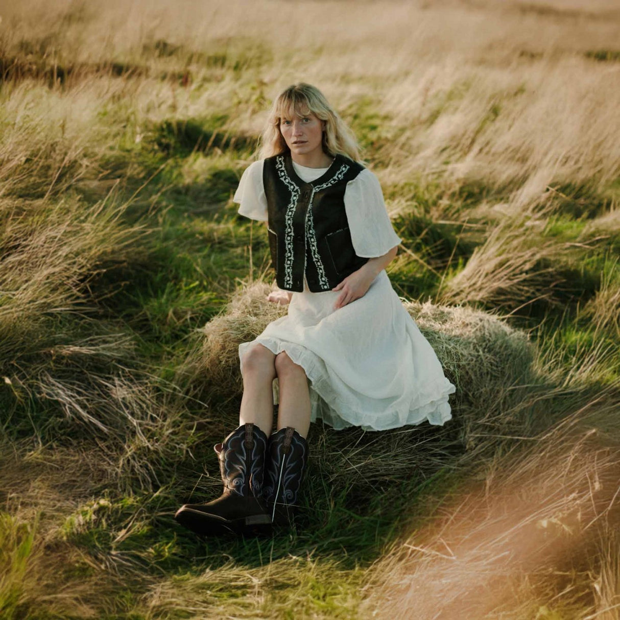 Women's Lady Rebel Pro Western Boots Oiled Brown and Plum