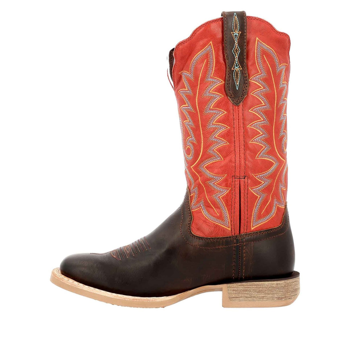 Women's Lady Rebel Pro Western Boots Hickory and Chilli Pepper