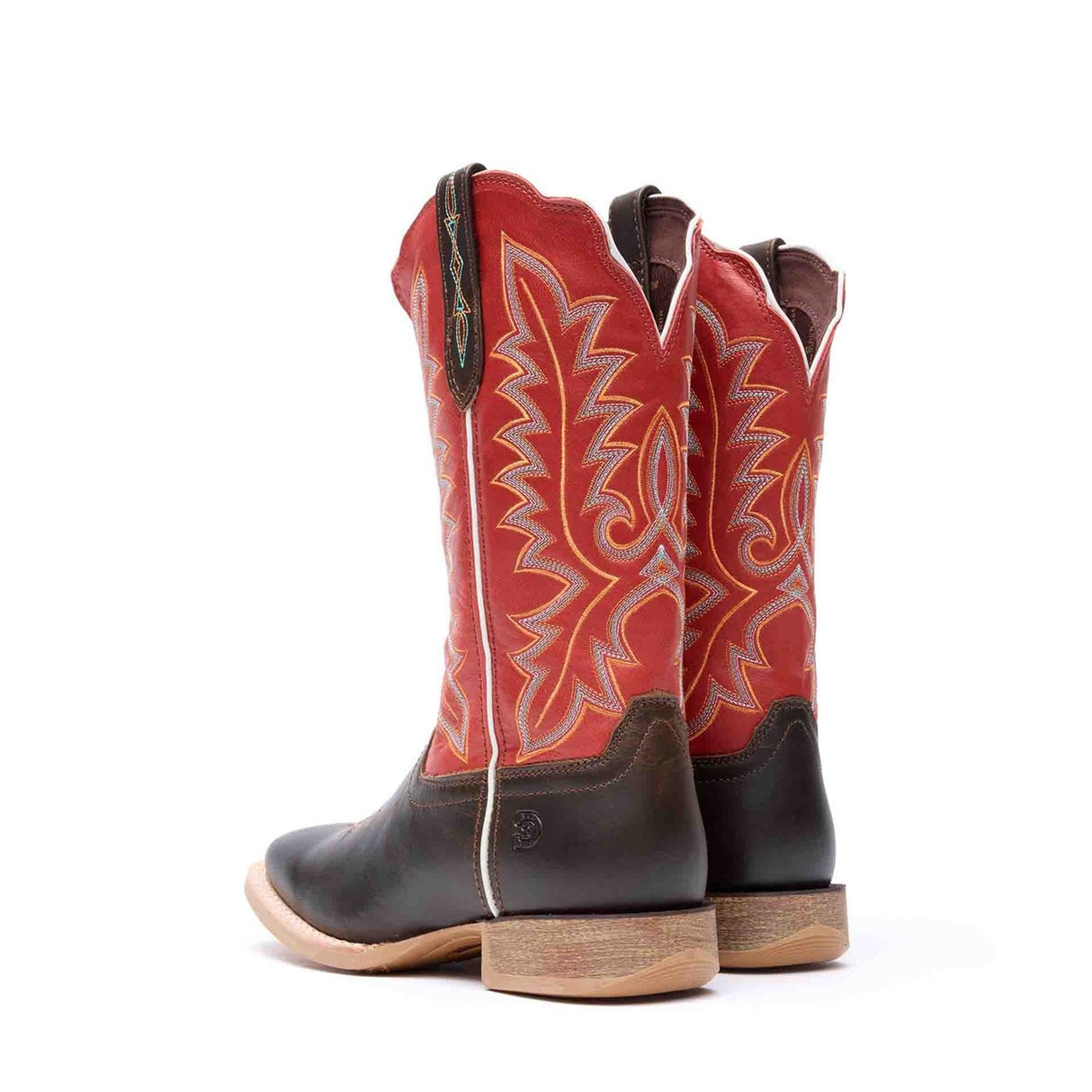 Women's Lady Rebel Pro Western Boots Hickory and Chilli Pepper