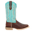 Women's Lady Rebel Pro Western Boots Bay Brown and Arctic Blue