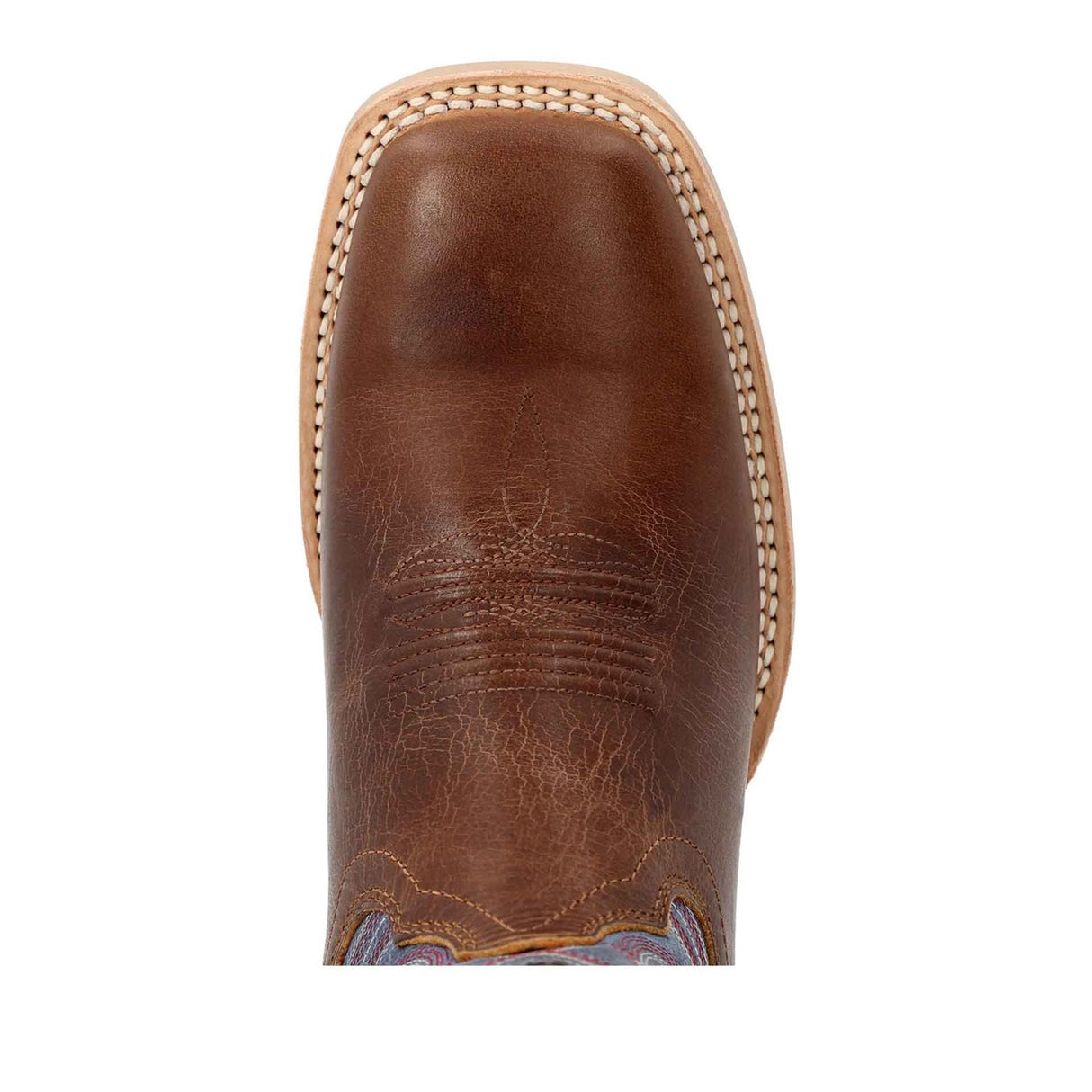 Women's Lady Rebel Pro Western Boots Golden Brown and Periwinkle