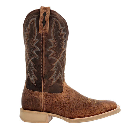 Men's Rebel Pro Lite Wide Fit Western Boots Tan Brown