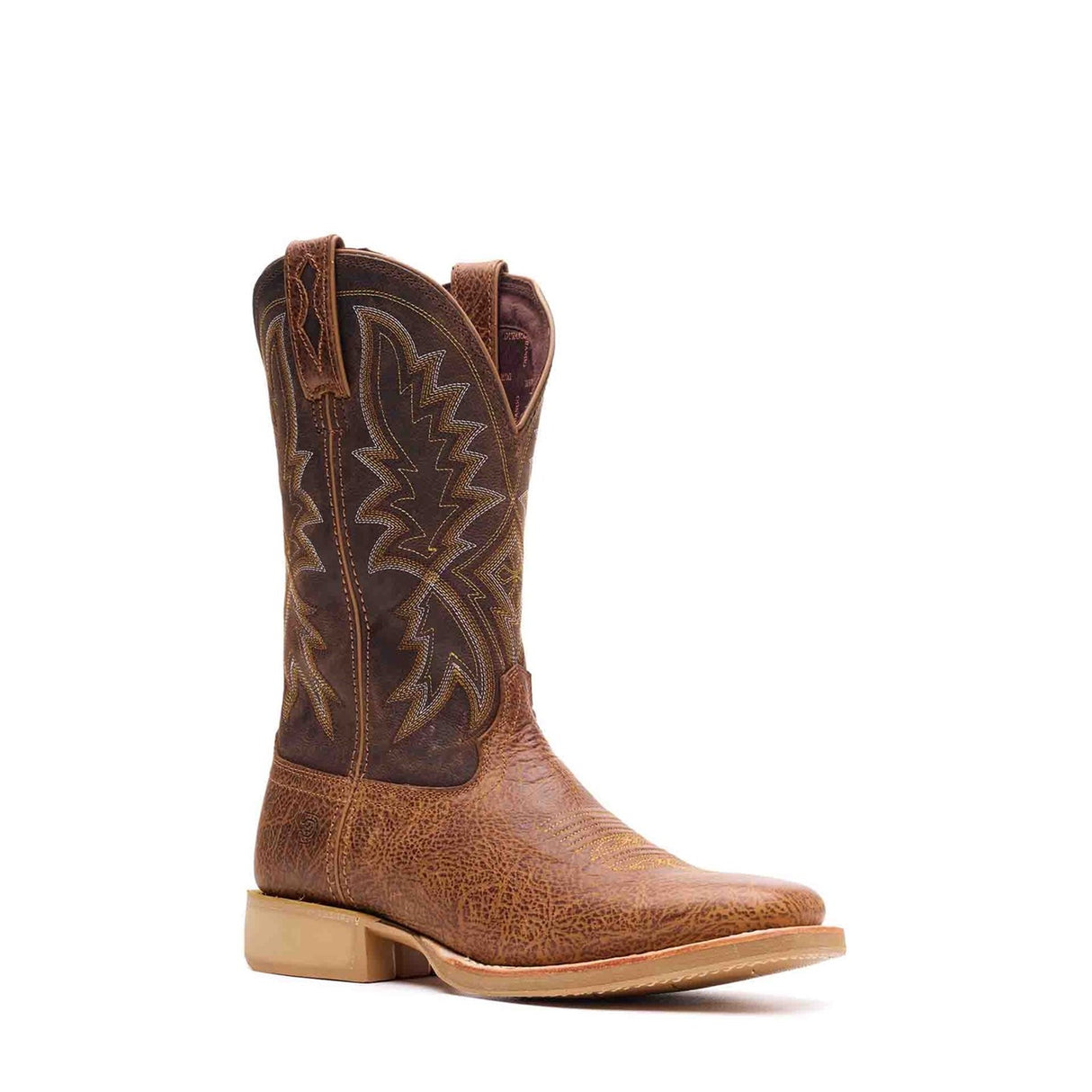Men's Rebel Pro Lite Wide Fit Western Boots Tan Brown