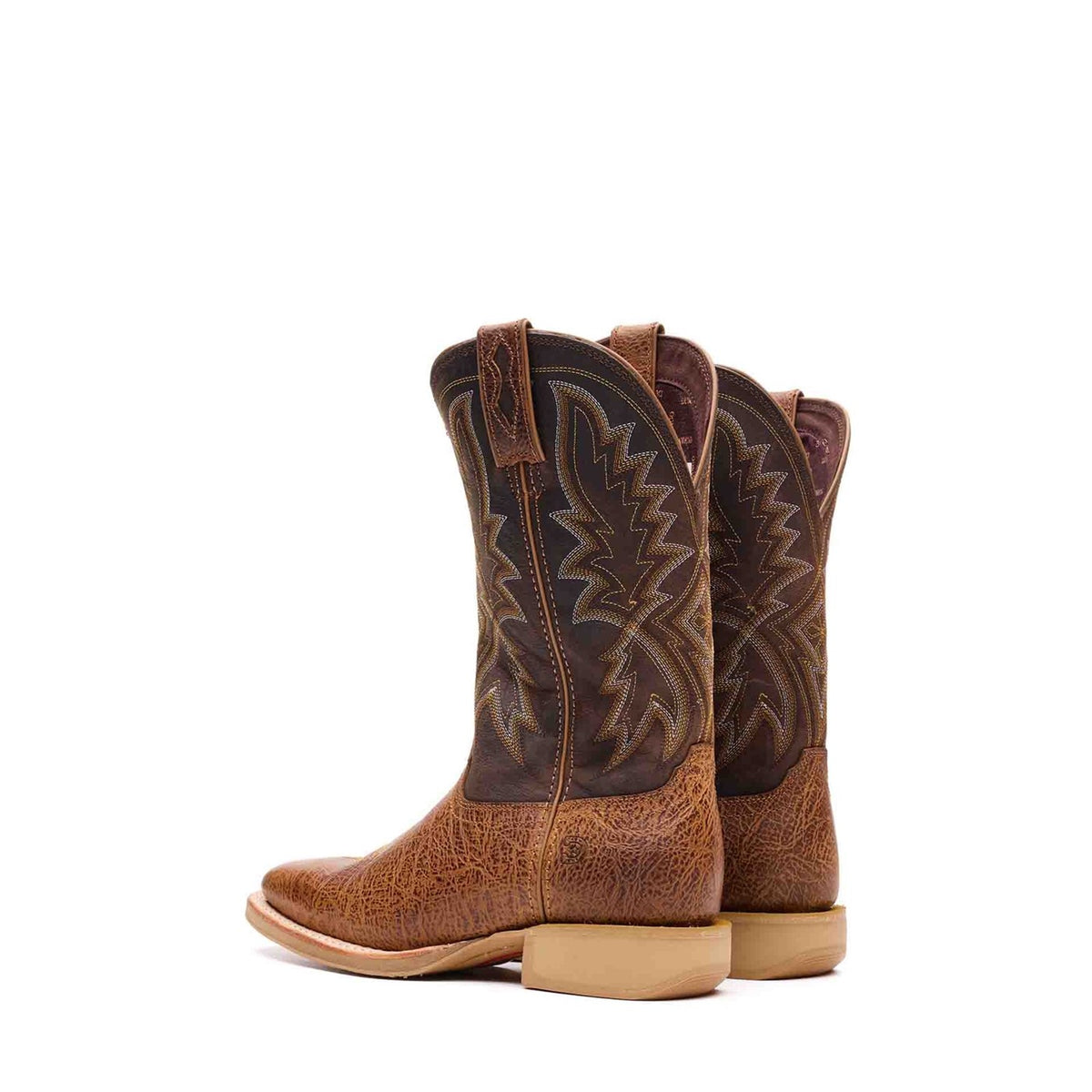 Men's Rebel Pro Lite Wide Fit Western Boots Tan Brown