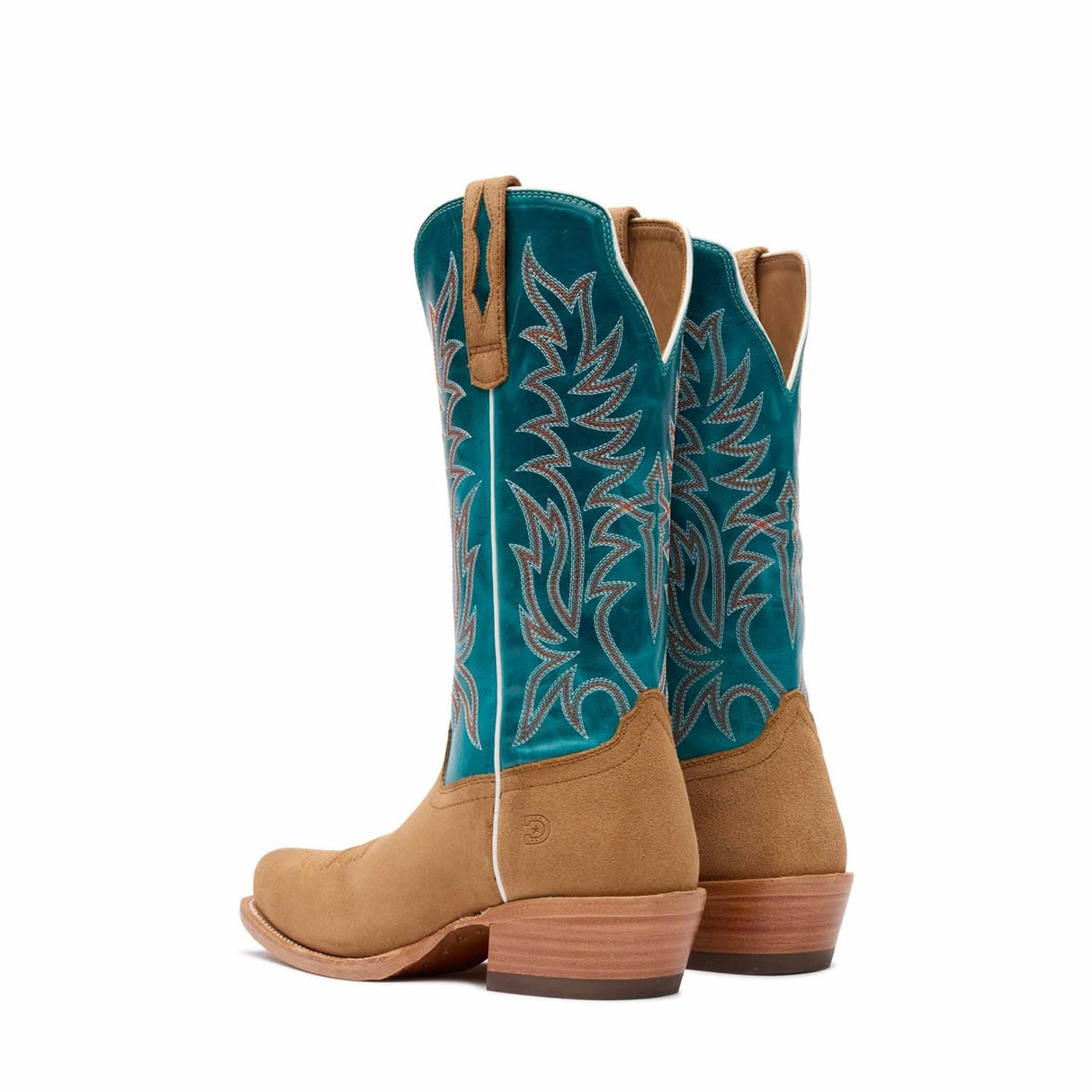 Women's Arena Pro Elite Western Boots Fawn Gypsy Teal