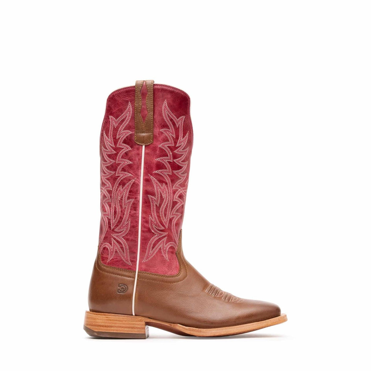 Women's Arena Pro Elite Western Boots Pecan Strawberry Sunrise