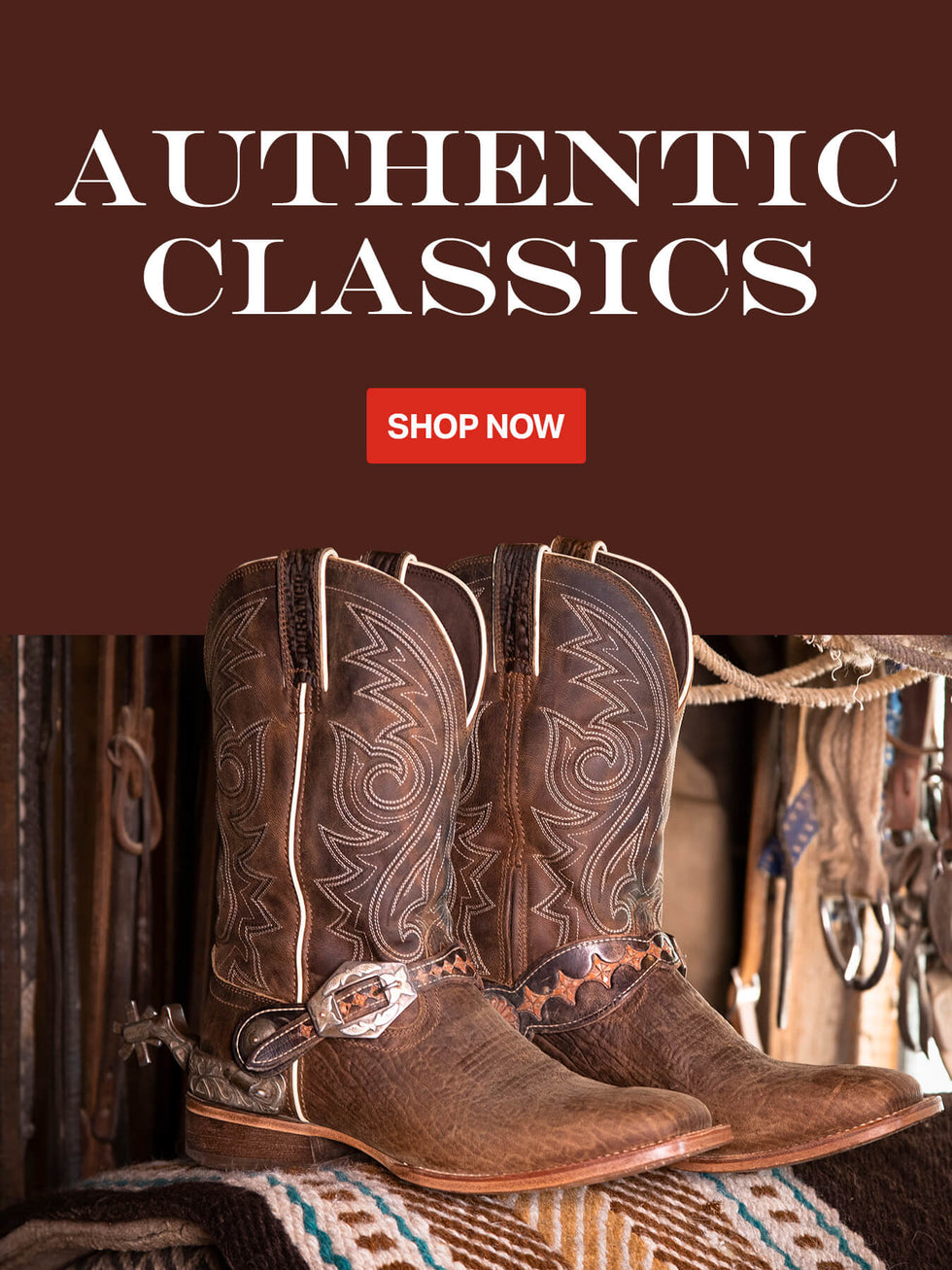 AUTHENTIC CLASSICS. SHOP NOW
