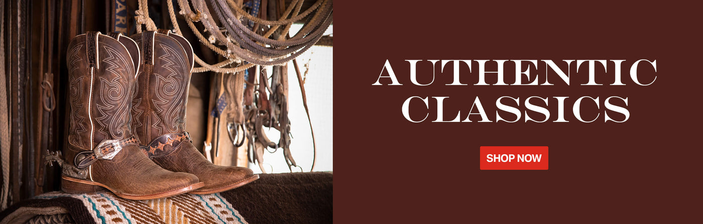 AUTHENTIC CLASSICS. SHOP NOW