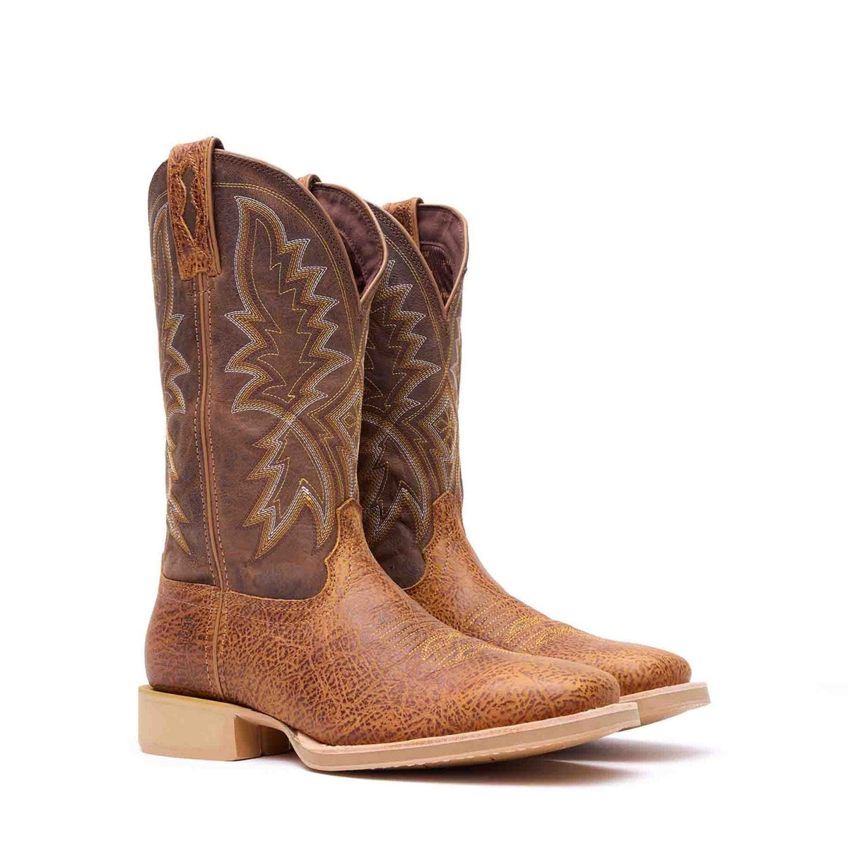 Men's Rebel Pro Lite Western Boots Tan Brown