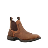 Men's Red Dirt Rebel Ankle Western Boots Old Town Brown and Tan