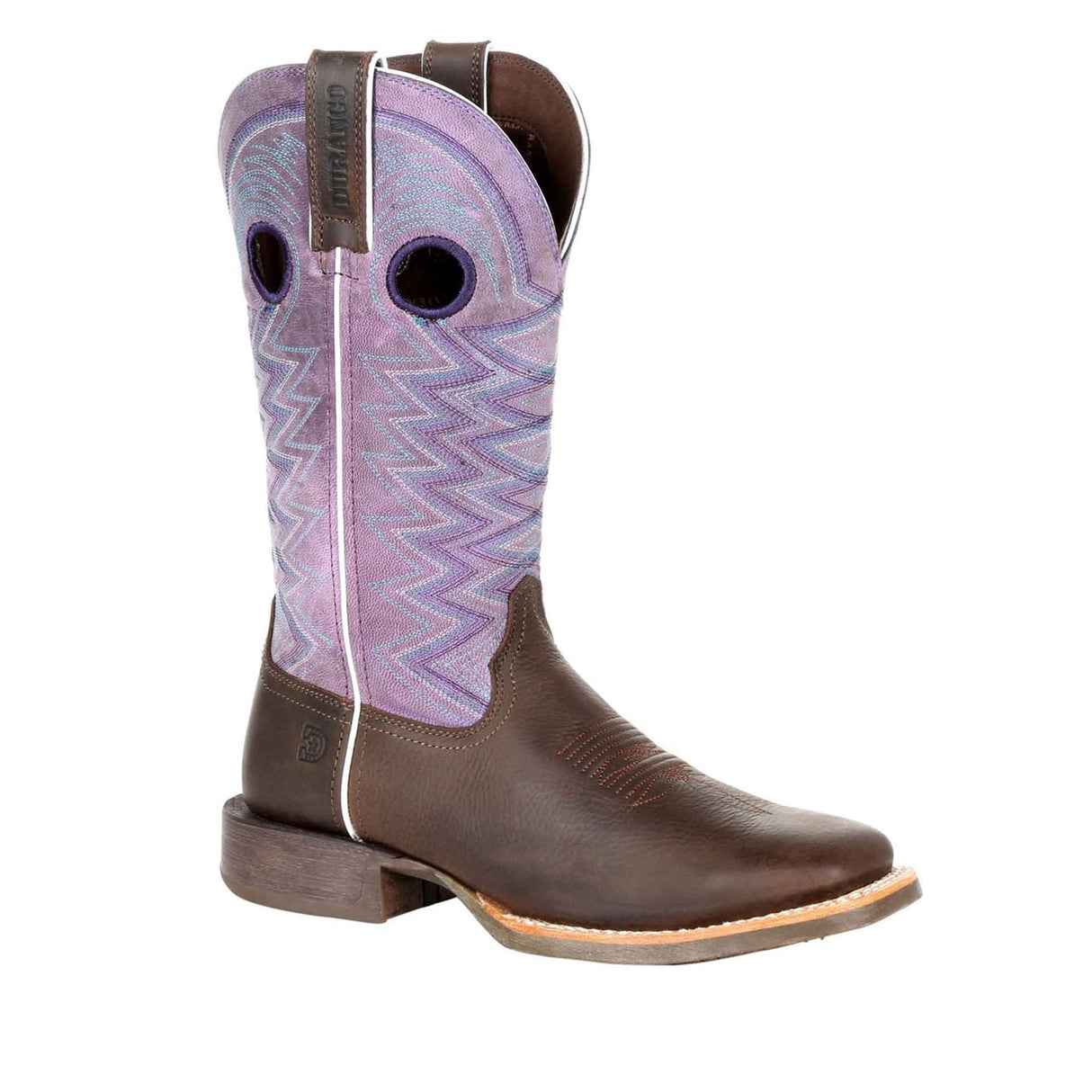 Women's Lady Rebel Pro Western Boots Dark Earth and Amethyst