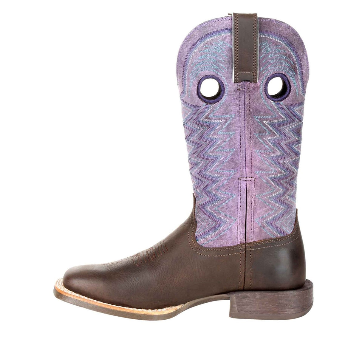 Women's Lady Rebel Pro Western Boots Dark Earth and Amethyst