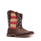 Men's Rebel Western Boots Brown Union Flag