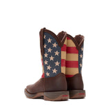 Men's Rebel Western Boots Brown Union Flag