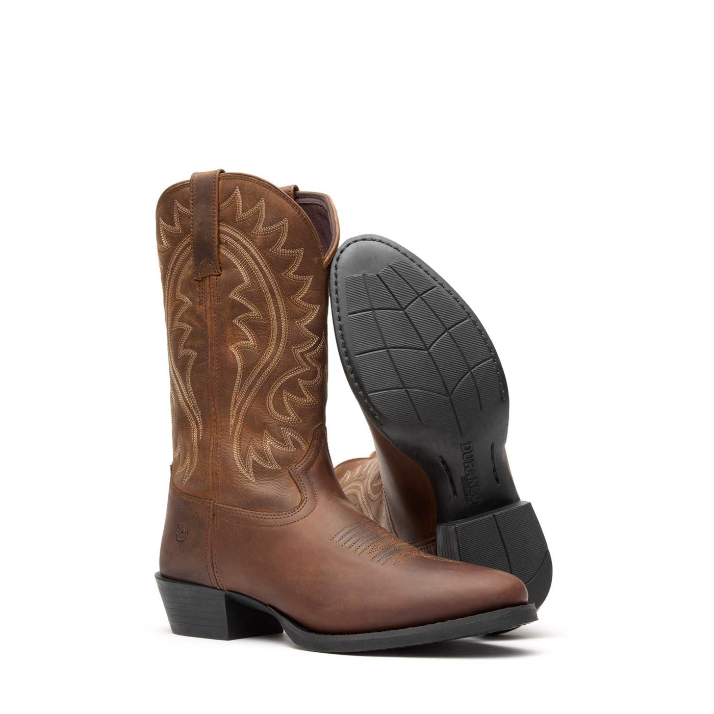 Durango Men's Shyloh Frontier Brown Western Boots