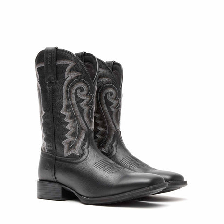 Men's Westward Western Boots Black Onyx