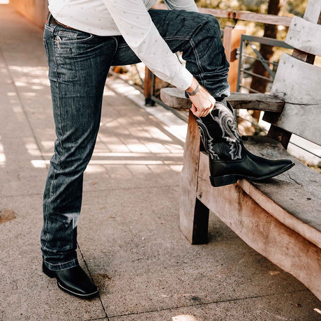 Men's Westward Western Boots Black Onyx