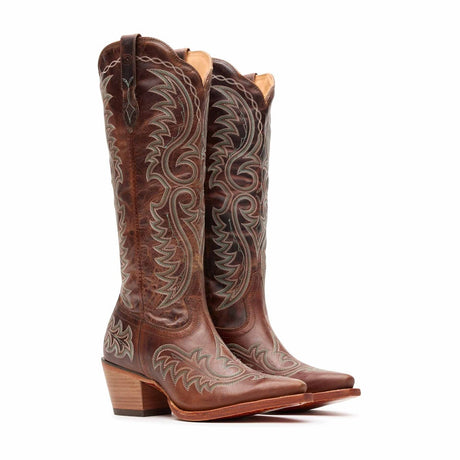 Women's Crush Western Boots Mahogany